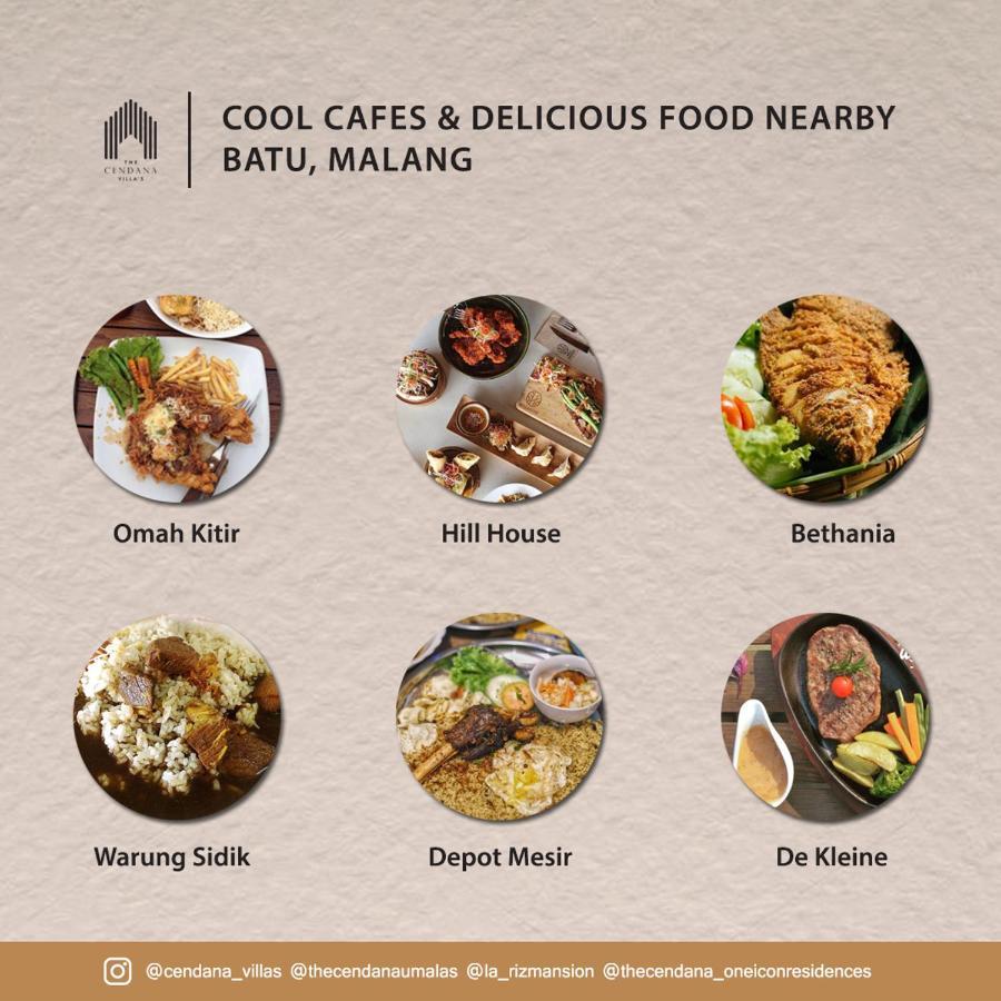 The Cendana Villa'S Batu  Eksteriør billede
